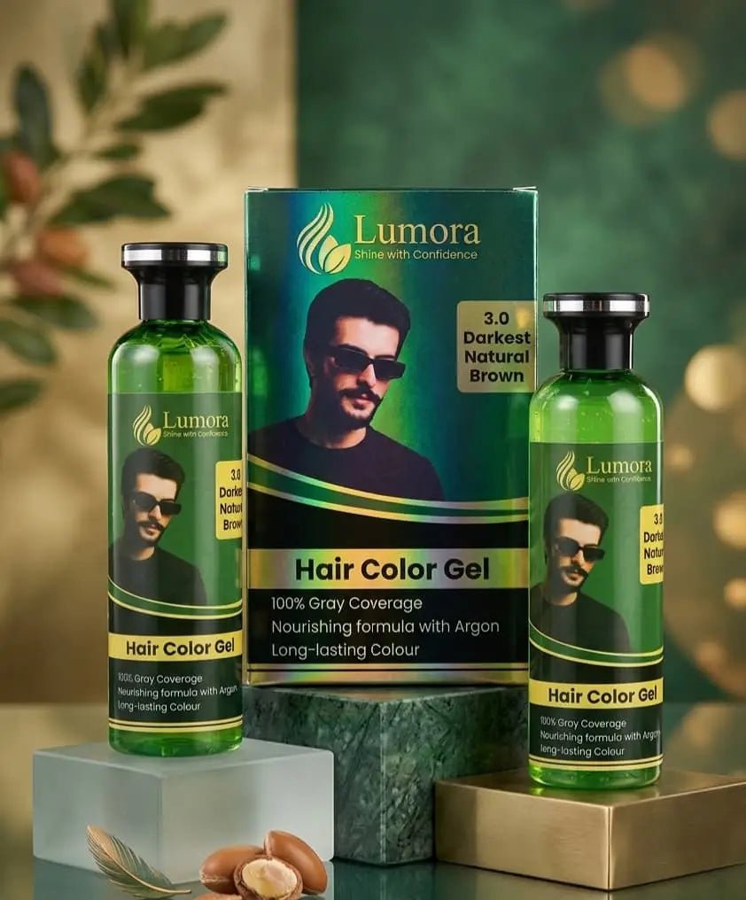 Lumora Hair Color Gel Dye Hairs in 3 minute