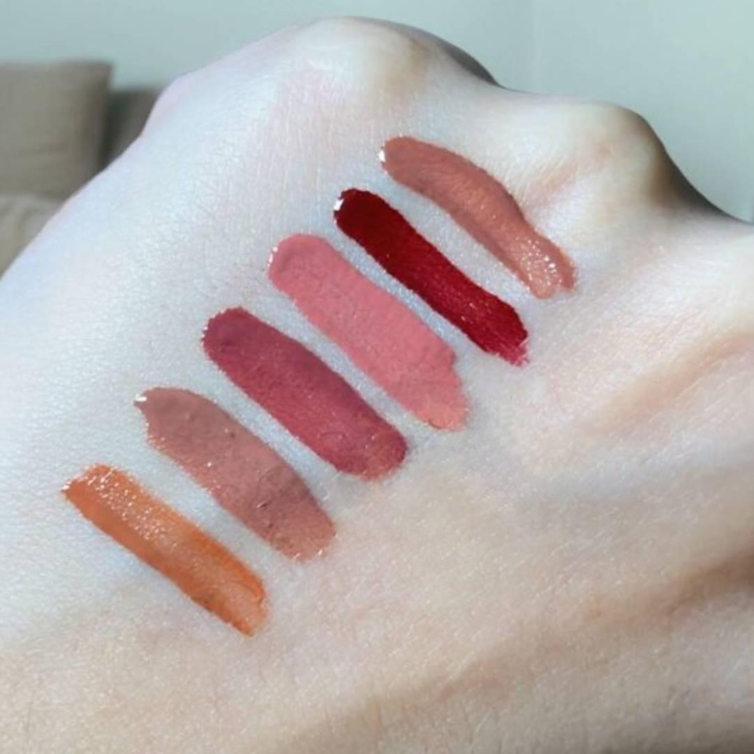 Diamond Velvet Glossy Lip Glossy 6pcs set