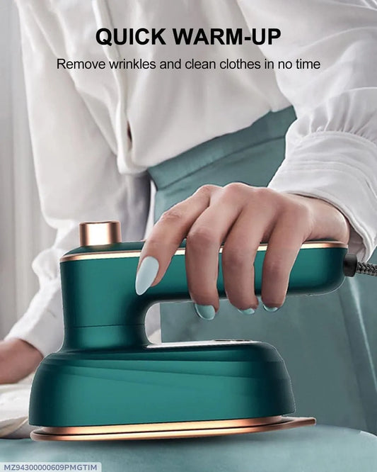 Green  Steam lron for Quick  Wrinkle Removal 500 in stock