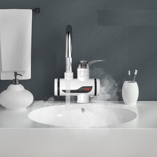 Instant 360, Electric  Water  Heating Tap Silver