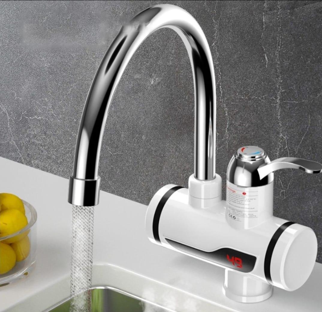 Instant 360, Electric  Water  Heating Tap Silver