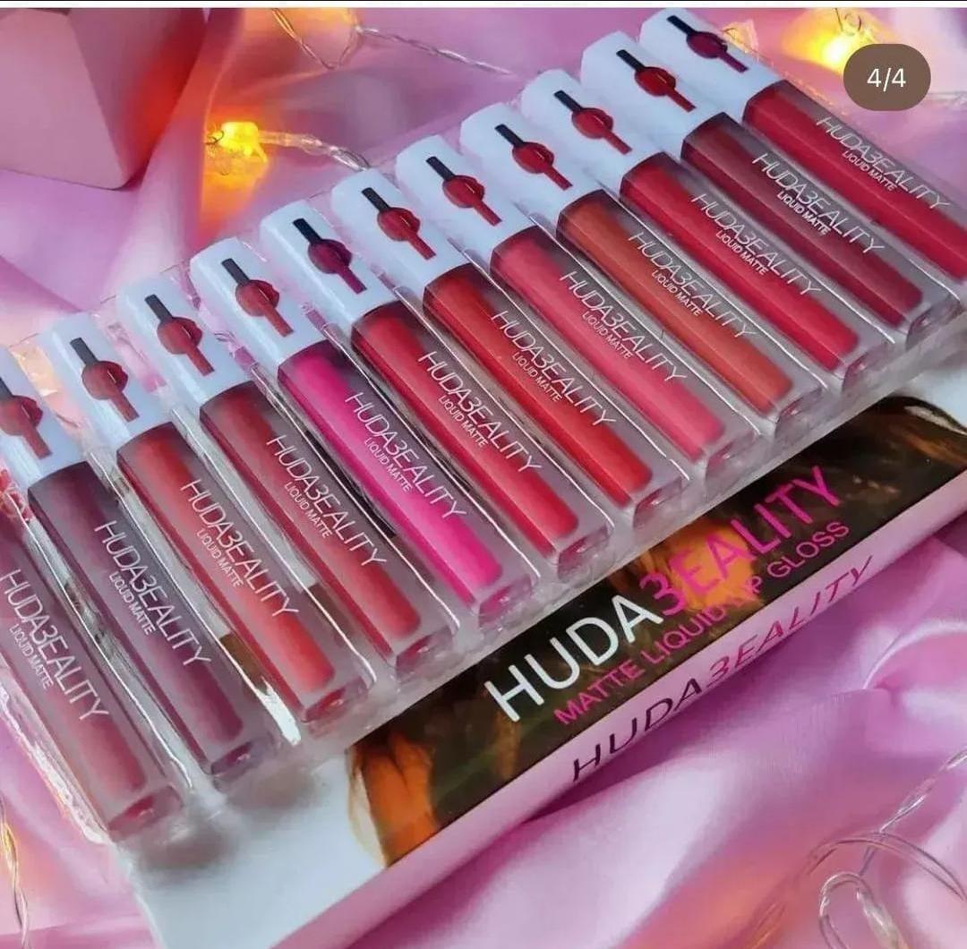 12_piece Matte Lipstick Set for Pakistani women