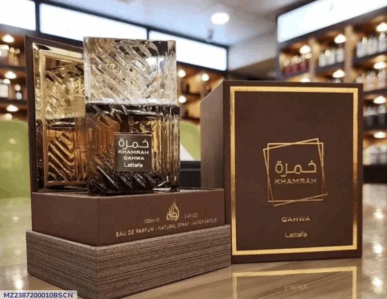 Khamrah Qahwa Lattafa perfumes for women and man 100ML EDP