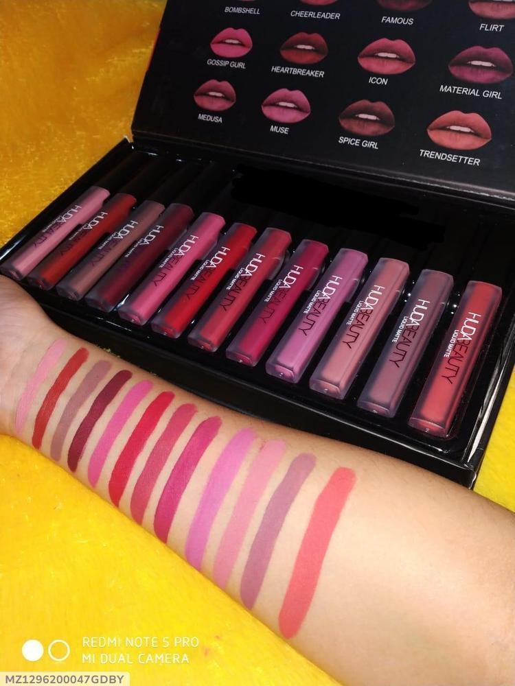 12_piece Matte Lipstick Set for Pakistani women