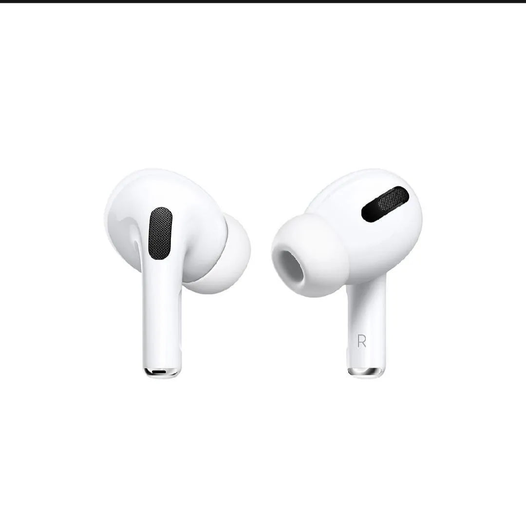 White Wireless Earbuds  With Charging Case