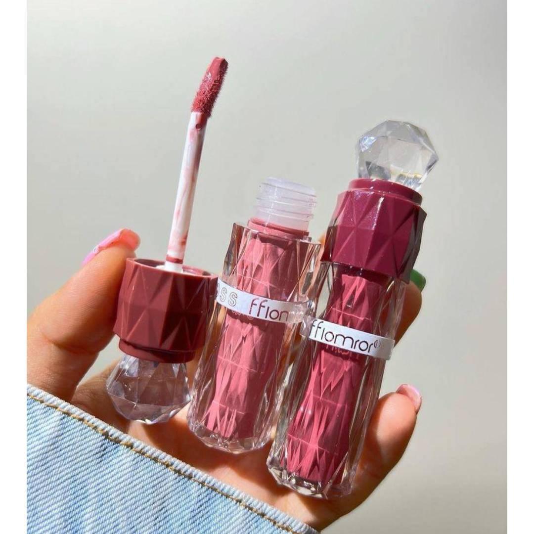 Diamond Velvet Glossy Lip Glossy 6pcs set
