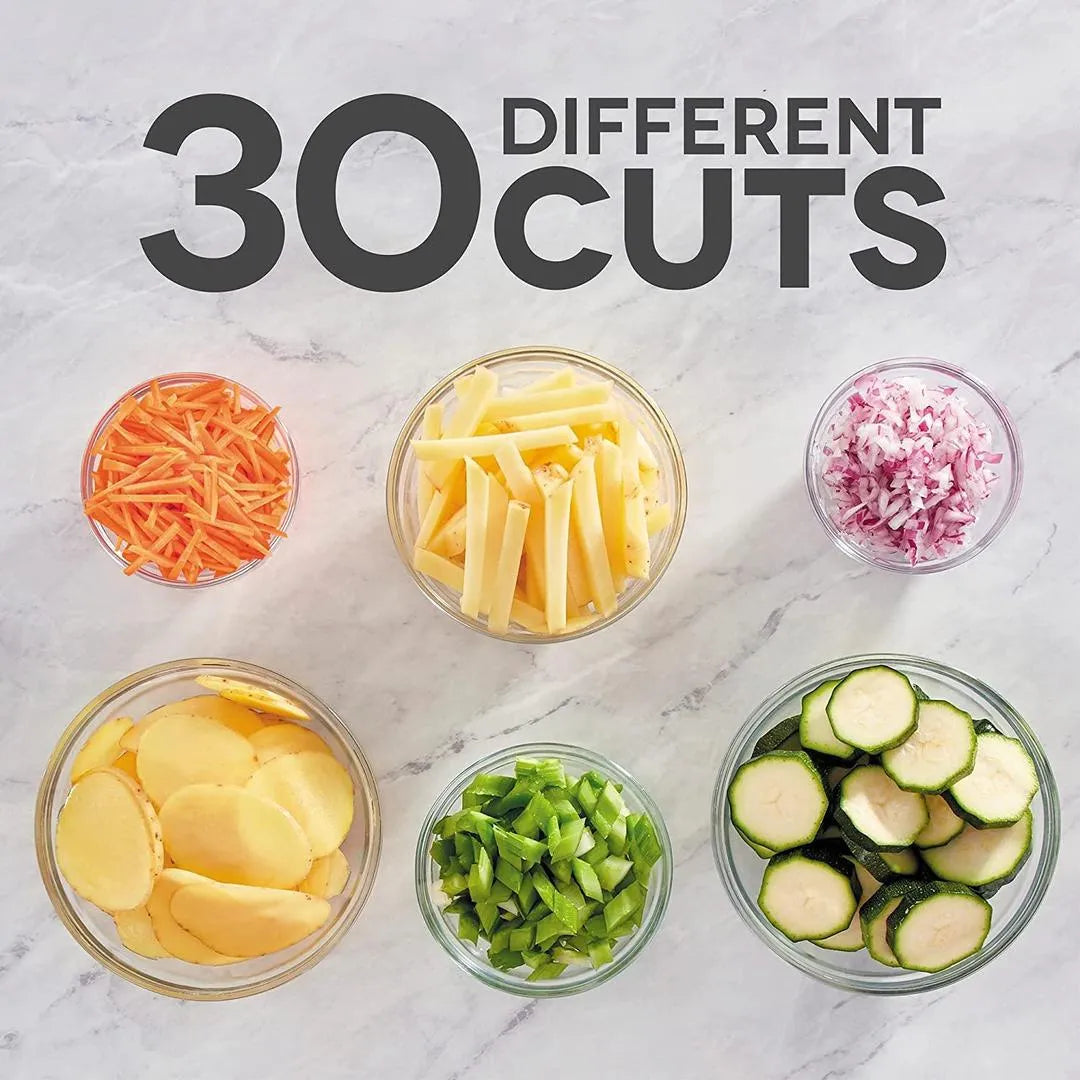 5 in 1 vegetable slicer_ No Blade Needed