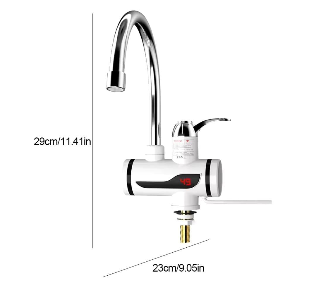 Instant 360, Electric  Water  Heating Tap Silver