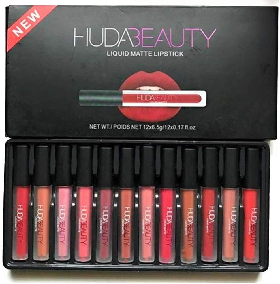 12_piece Matte Lipstick Set for Pakistani women