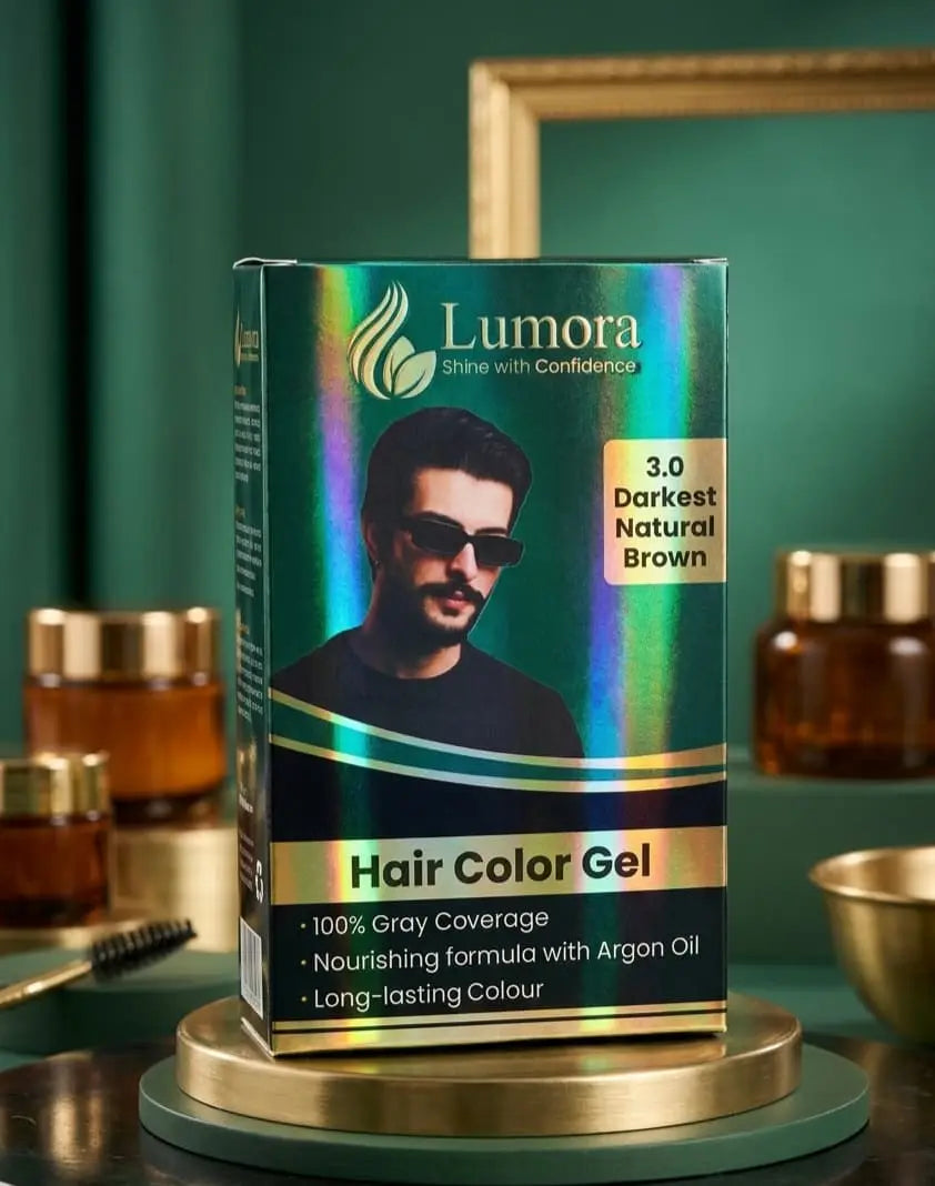 Lumora Hair Color Gel Dye Hairs in 3 minute